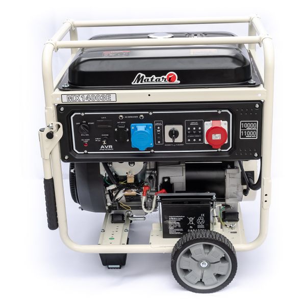 Gasoline generator Matari MX14003E (nom 10 kW, max 13.75 kVA) MX-1400-3E photo