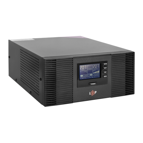ИБП с правильной синусоидой (подключаемая внешняя батарея 12V) LPM-PSW-1500VA (1050Вт) lp_3406 фото