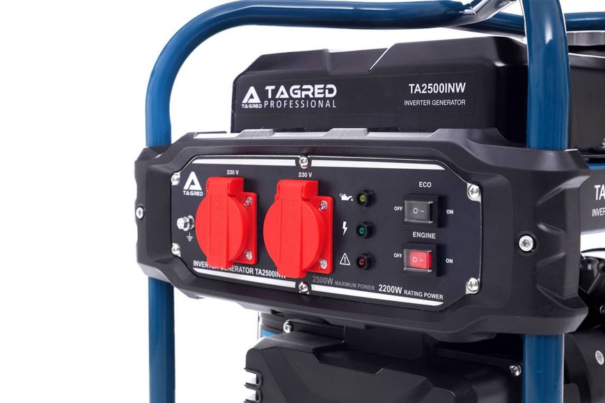 Генератор бензиновий TAGRED TA-2500-INW (ном 2,20 КВт, макс 3,13 кВА) TA-2500-INW фото