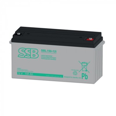 Rechargeable multi-gel battery SSB AGM (150 Ah) SSB-AGM-SBL12-150 photo