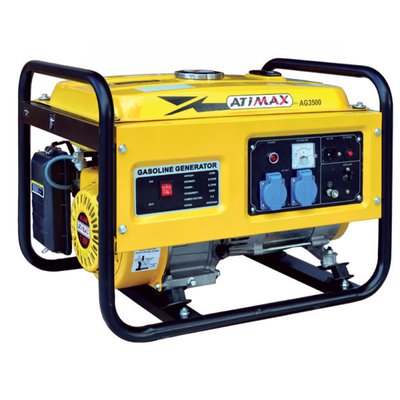 Генератор бензиновый Atimax AG3500 (ном 2,5 КВт, макс 3,5 кВА) AG-3500 фото