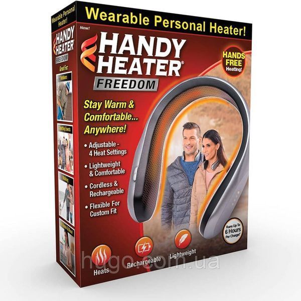 Обігрівач на шию, від USB, 4 режими, Handy Heater / Портативний обігрівач / Міні обігрівач 234570340 фото
