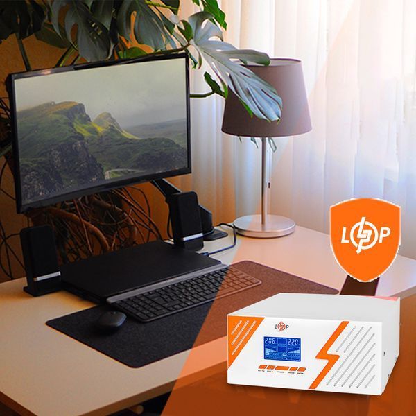 ИБП с правильной синусоидой 12V LPM-PSW-1500VA (1050Вт) White lp_22755 фото