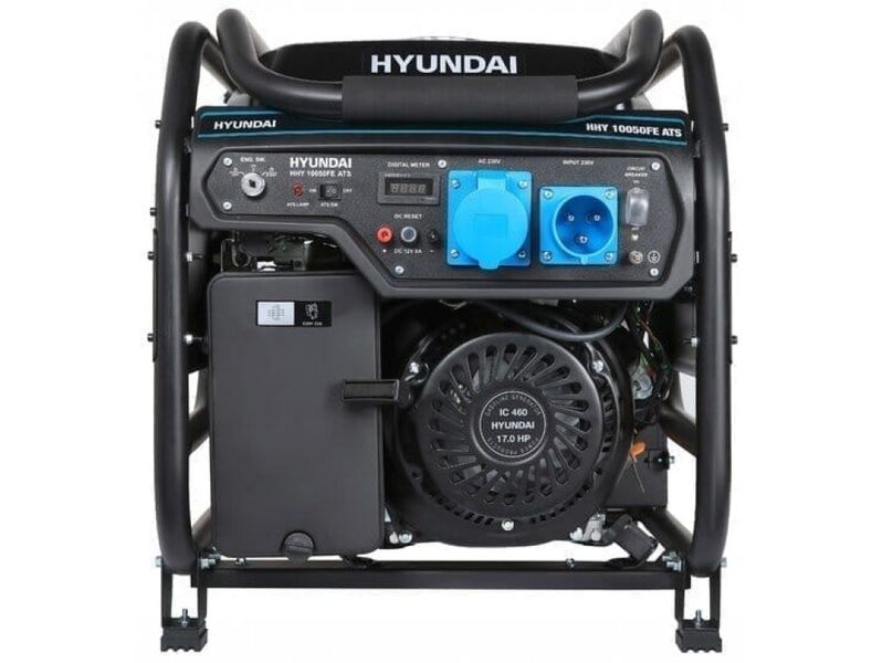 Генератор бензиновый Hyundai HHY-10050-FE + ATS (ном 8 КВт, макс 10 кВА) HHY-10050-FE-ATS фото
