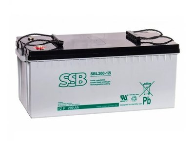 Rechargeable multi-gel battery SSB AGM (200 Ah) SSB-AGM-SBL12-200 photo