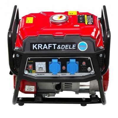 Генератор бензиновий Kraft&Dele KD-146 (ном 1,3 КВт, макс 1,9 кВА) KD-146 фото