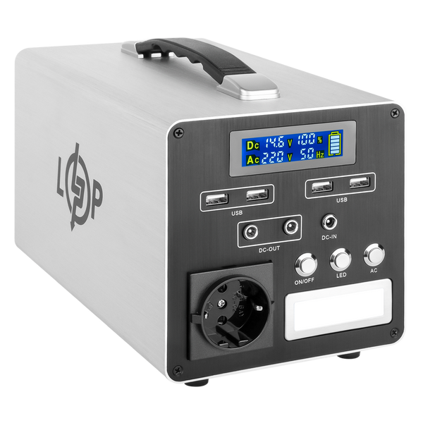 Многофункциональная портативная зарядная станция LP CHARGER MPPT 300 (300W, 280Wh) lp_19334 фото