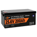 Акумулятор LP LiFePO4 24V (25,6V) - 200 Ah (5120Wh) (Smart BMS 100А) з BT пластик lp_20201 фото 4