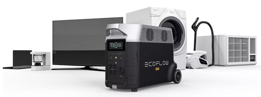 Комплект EcoFlow DELTA Pro + Smart Generator KEF-DP-SG фото