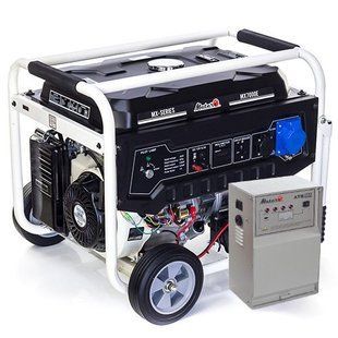 Генератор бензиновый Matari MX-7000-EA-ATS + Блок управленния ATS MATARI 1P64/3P32 (ном 5 КВт, макс 6,88 кВА) MX-7000-EA-ATS фото