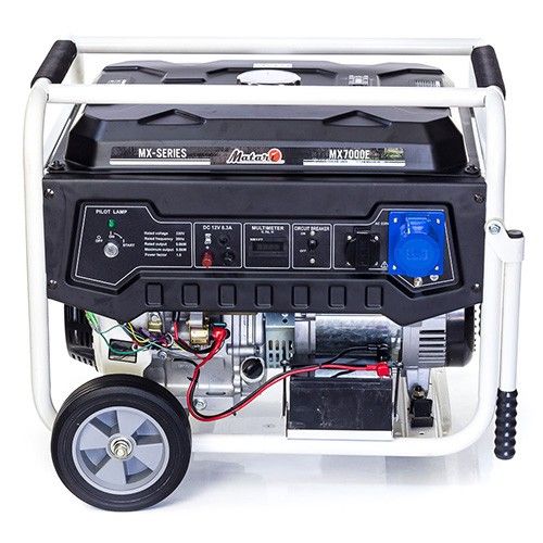 Gasoline generator Matari MX-7000-EA-ATS + Control unit ATS MATARI 1P64/3P32 (rated 5 kW, max 6.88 kVA) MX-7000-EA-ATS photo