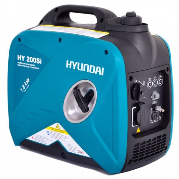 Генератор бензиновый Hyundai HY-200-SI (ном 1,80 КВт, макс 2,5 кВА) HY-200-SI фото