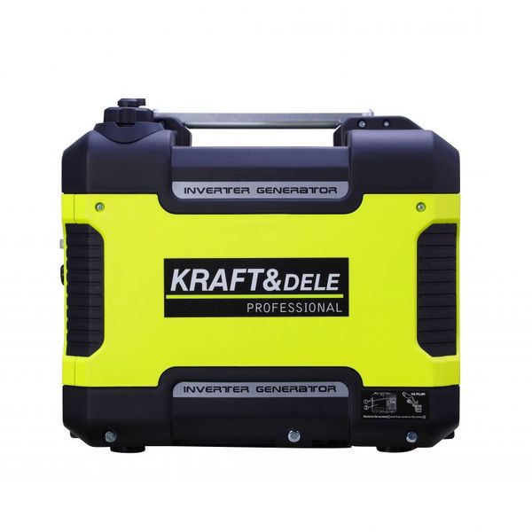 Генератор бензиновий Kraft&Dele KD133 (ном 1,7 КВт, макс 2,4 кВА) KD-133 фото