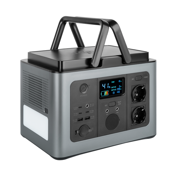 Багатофункціональна портативна зарядна станція LP CHARGER MPPT 700 Pro (700W, 614Wh) lp_19337 фото