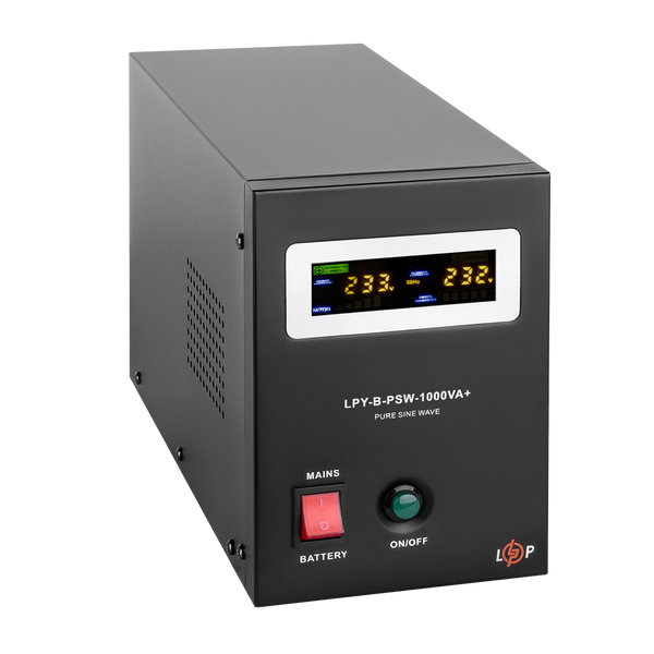 ИБП с правильной синусоидой 12V LPY-B-PSW-1000VA+(700Вт) 10A/20A lp_4151 фото