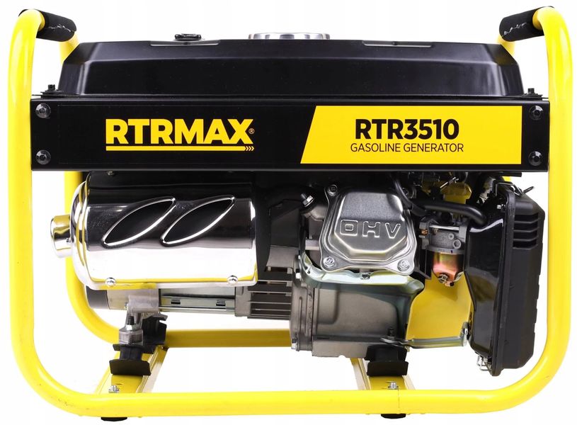 Генератор бензиновый RTRMAX RTR3510 (ном 2 КВт, макс 2,75 кВА) RTR-3510 фото