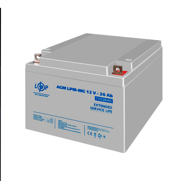 Акумулятор мультигелевий LPM-MG 12V - 26 Ah lp_6557 фото