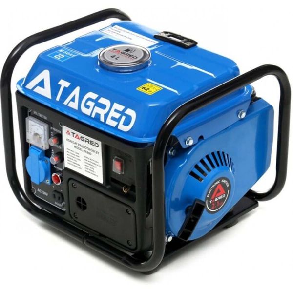 Генератор бензиновый TAGRED TA-980 (ном 1 КВт, макс 1,56 кВА) TA-980 фото