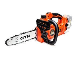 Акумуляторна ланцюгова пила GTM CS18/250BL, 18В, шина 10"/25см, КАРКАС (АКБ і ЗП окремо) 3342 фото