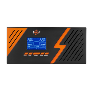 ИБП с правильной синусоидой 12V LPM-PSW-1500VA (1050Вт) Black lp_22754 фото