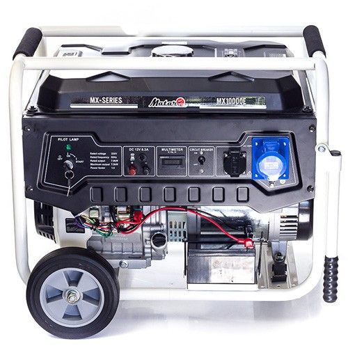 Gasoline generator Matari MX-10000-EA-ATS + Control unit ATS MATARI 1P60/3P32 (nom 7 kW, max 9.38 kVA) MX-10000-EA-ATS photo