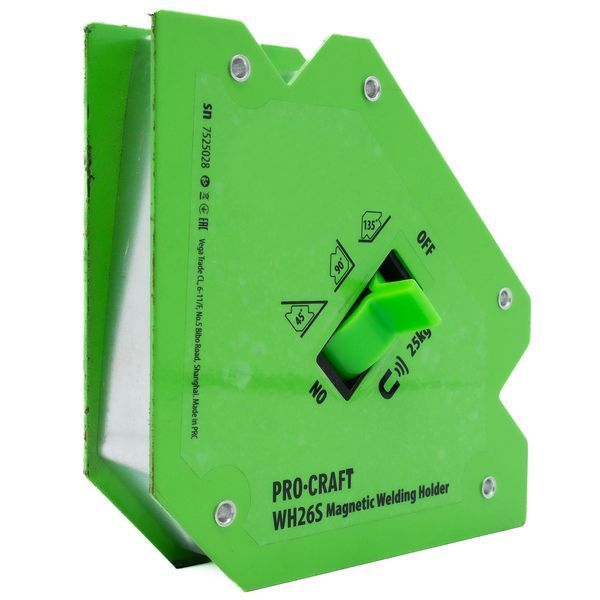 Магнитный уголок для сварки Procraft WH26S Procraft_900026 фото