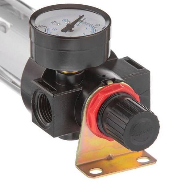 Фильтр очистки воздуха 1/2" в металле, редуктор INTERTOOL PT-1410 PT-1410 фото