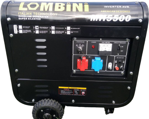 Генератор бензиновий Lombini MH-5500 (ном 3 КВт, макс 4,4 кВА) MH-5500 фото