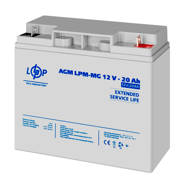 Акумулятор мультигелевий AGM LPM-MG 12V - 20 Ah для Mercedes lp_10770 фото