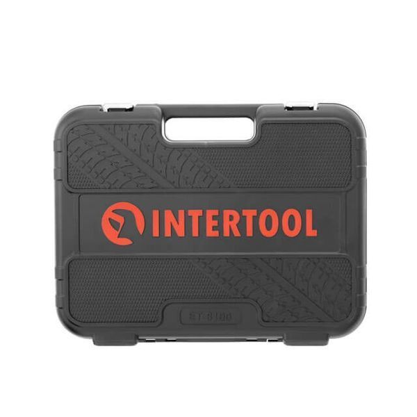 Набір інструментів 100 од., STORM, 1/2", 1/4", Cr-V INTERTOOL ET-8100 ET-8100 фото