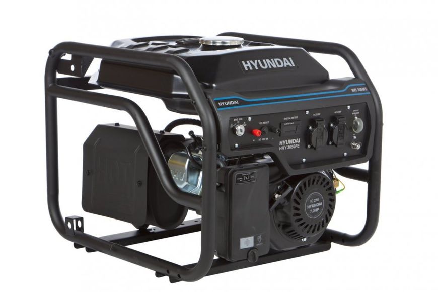 Gasoline generator Hyundai HHY-3050-F (nom 2.80 kW, max 3.75 kVA) HHY-3050-F photo
