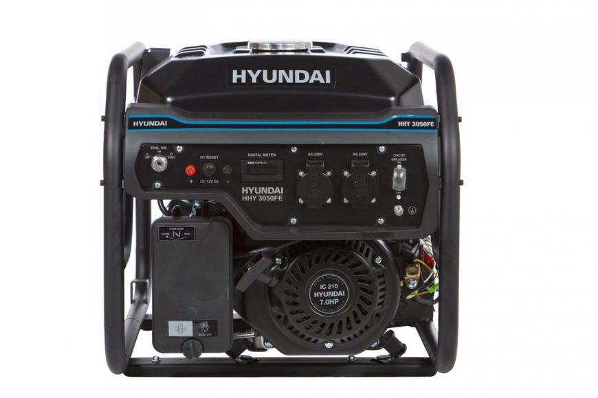 Генератор бензиновый Hyundai HHY-3050-F (ном 2,80 КВт, макс 3,75 кВА) HHY-3050-F фото