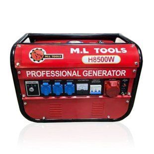 Генератор бензиновий ML Tools H-8500-W (ном 6 КВт, макс 10,6 кВА) H-8500-W фото