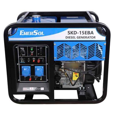 Генератор дизельный EnerSol SKD-15EBA (ном 12 кВт, макс 16,3 кВА) SKD-15-EBA фото