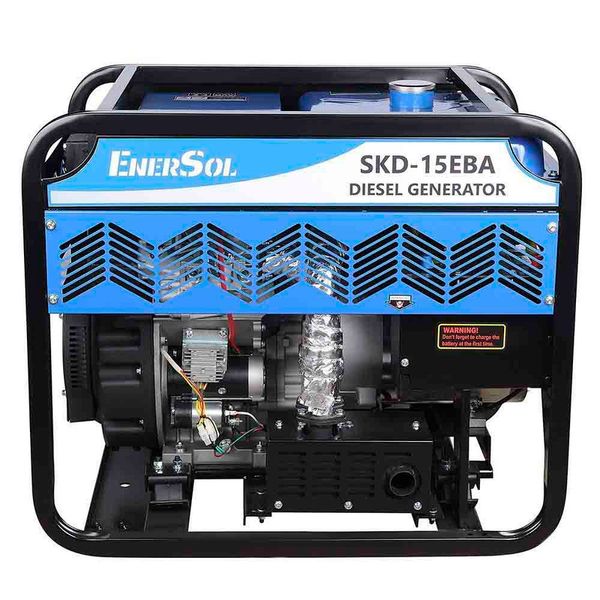 Генератор дизельний EnerSol SKD-15EBA (ном 12 КВт, макс 16,3 кВА) SKD-15-EBA фото
