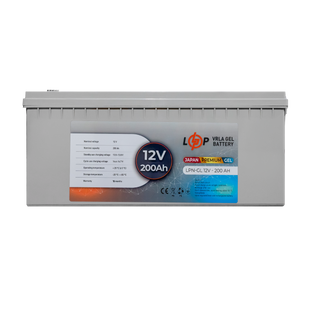 Акумулятор гелевий LPN-GL 12V - 200 Ah lp_13720 фото