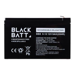 Акумулятор гелевий Blackbatt BB 09 12V/9Ah AG-BLB-BB-09-12-9 фото