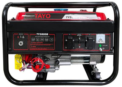 Бензиновый генератор TAYO TY3800BW (2,8 Kw) Red GB-TY-3800-R фото
