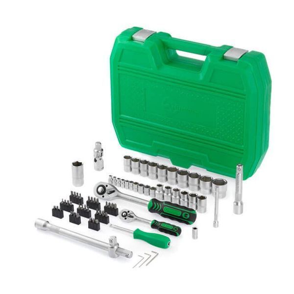 Набор инструментов 1/2", 1/4", 72 ед. INTERTOOL ET-6072SP ET-6072SP фото