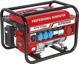 Генератор бензиновий KraftPro KP-8500-E (ном 4,5 КВт, макс 8,1 кВА) KP-8500-E фото