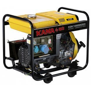 Генератор дизельний KAMA KDK 10000CE3 (ном 6,8 КВт, макс 9,4 кВА) KDK-10000-CE3 фото