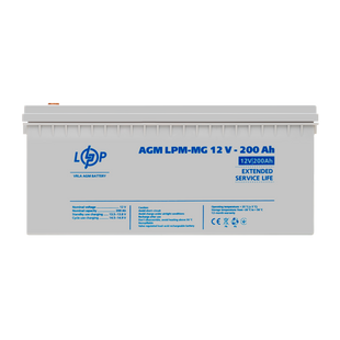 Аккумулятор мультигелевый LPM-MG 12V - 200 Ah lp_3875 фото
