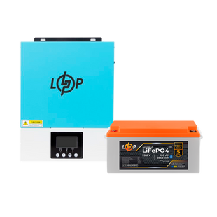 Комплект резервного живлення LogicPower W3000 + літієва (LiFePO4) батарея 2560Wh lp_31357 фото
