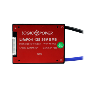 BMS плата LiFePO4 36V 12S Dis 50A Ch 30A lp_14695 фото