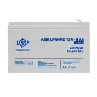 Аккумулятор мультигелевый LPM-MG 12V - 9 Ah lp_6555 фото