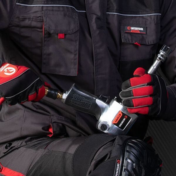 Гайковерт пневматический профессиональный 1/2", 576 Нм, 7500 об/мин INTERTOOL PT-1103 PT-1103 фото