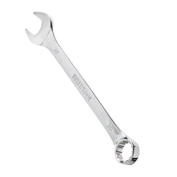 Набор ключей комбинированных 25 ед., 6-32 мм, PROF, чехол INTERTOOL XT-1526 XT-1526 фото
