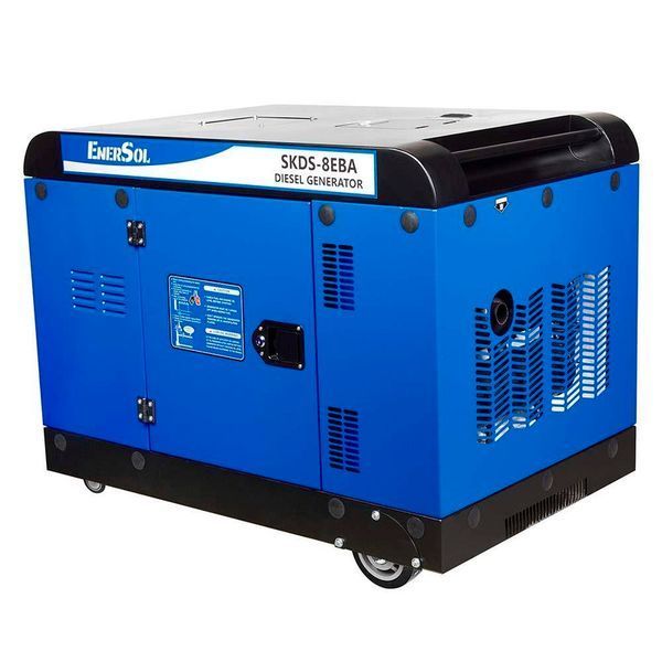 Генератор дизельний EnerSol SKDS-8EBA (ном 7,5 КВт, макс 10 кВА) SKDS-8-EBA фото
