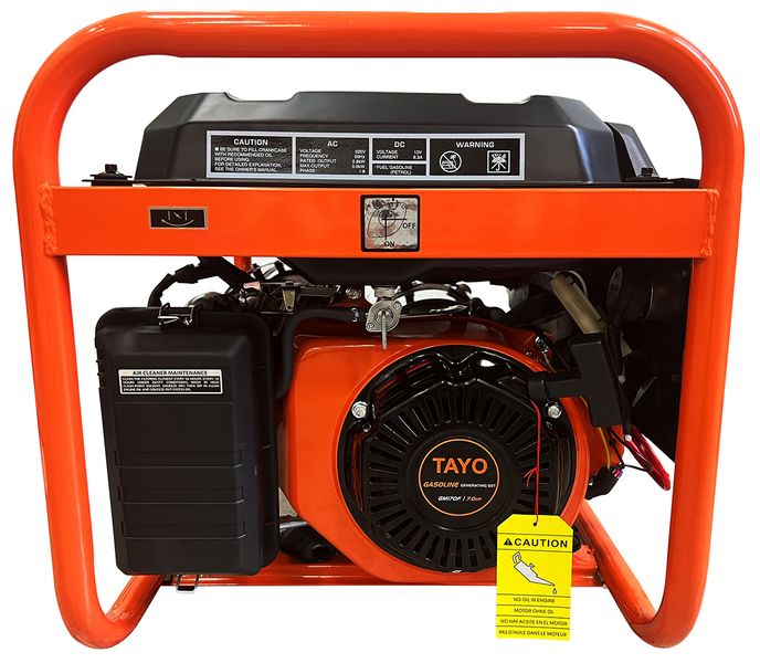 Генератор бензиновий TAYO TY3800A Orange (2,8 кВт) GB-TY-3800-A-OR фото