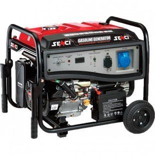 Генератор дизельный Senci SC8000DE (ном 6,3 КВт, макс 8,8 кВА) SC-8000-DE фото